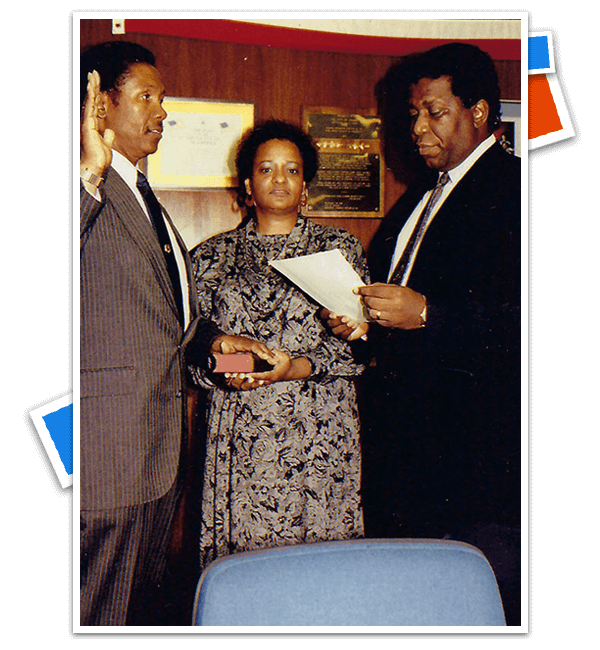 Charles Cobbertt, Swearing In Ceremony