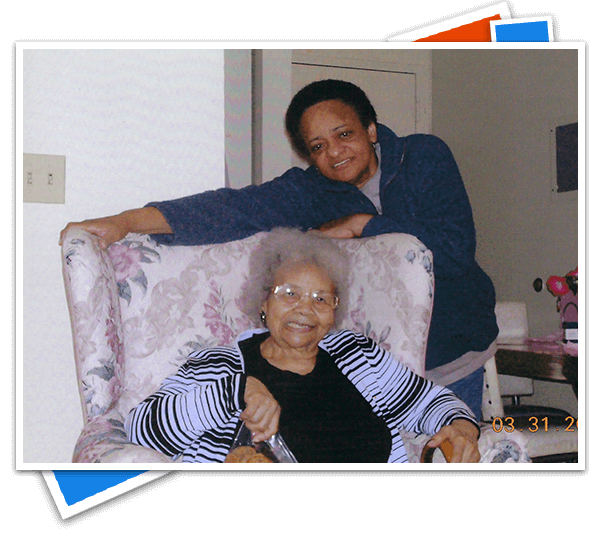 Anne Cobbertt with Annie Mae Armstrong